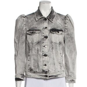 Retrofete Gray Washed Denim Jacket